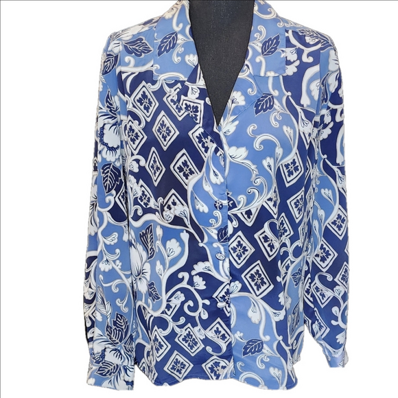 TESS BUTTONDOWN BLOUSE - Picture 1 of 5